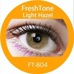 Light Hazel soft color lens